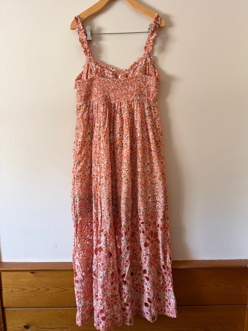 Anthropologie Sweetheart Babydoll Maxi Dress Size M - Picture 5 of 9